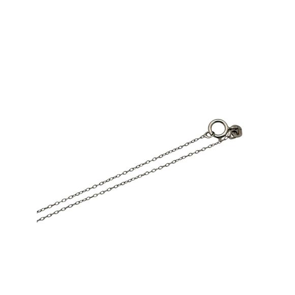 Italy 925 Moissanite Teardrop Necklace - Picture 6 of 6